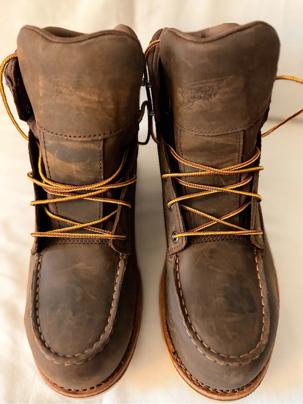 Red Wing Shoes 2440 Brown Waterproof EH Work Boots Men's 10D Medium Width